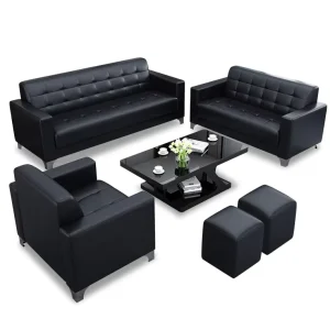 Modern Beautiful Design Furniture Sofa Leather Used Sofa Set Office Sofa