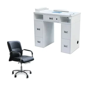 Modern Beauty Salon Furniture Equipment Spa Nail Bar Station Manicure Table