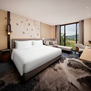 Modern Bespoke Resort Furniture Luxury Hotel Room Furniture Set One Stop Solution 3 4 5 Star Hotel Bedroom Furniture