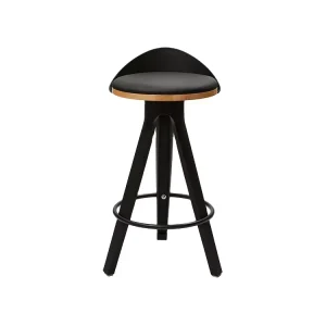 Modern Black Low Back Used Restaurant Modern Bar Stools for Sale