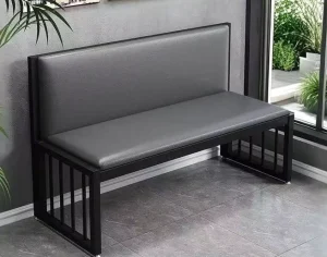 Modern Boutique Leisure Bench Hair Salon Soft Cushion Waiting Chair