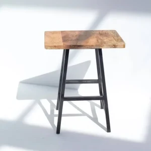 Modern Brown Bar Table and 2-Story High Bar Chair with Storage Counter Home Bar Dining Furniture for Small Kitchens
