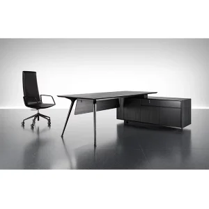 Modern CEO Manager Executive Desk Complete Workstation Design L Shaped Healthy Modular Desk
