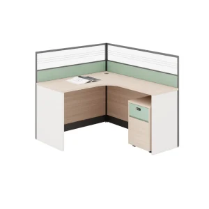 Modern Call Center Cubicles Modular Office Workstations 1 2 4 Seats Partition Office Desk
