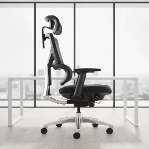 Modern Ceo Design Adjustable High Back Lumbar Support Orange Mesh Meeting Chair Ergonomic Computer Chair
