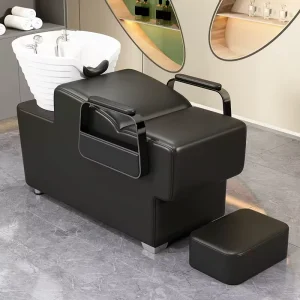 Modern Ceramic Shampoo Bed and Chair with Waterproof Design for Salon and Workshop Use Supplier