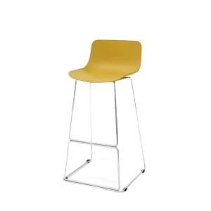 Modern Chinese Supplier Guangdong Metal Legs Non Foldable Bar Chairs for Hotel Commercial Use