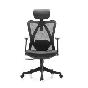 Modern Classic Design Adjustable Reclining Office Chair Ergonomic Swivel with Metal and Mesh Material