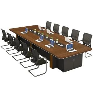 Modern Classic Hotel Meeting Room Office Furniture Desk Durable Meeting Conference Table Wooden HYZ09 China Customized