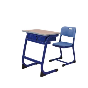 Modern Classroom Steel School Furniture Chair and Table Set for Primary School Students