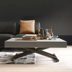 Modern Coffee Table Multifunctional Expandable Extendable and Adjustable Home Furniture Wooden Tabletop
