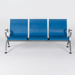 Modern Cold Rolled Steel Foldable Gang Chair Durable PU Padded Eco Friendly School Workshop Airport Hospital Waiting