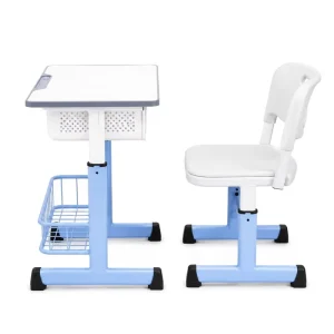 Modern Comfortable Adjustable School Plastic Table and Chair Set for Classroom
