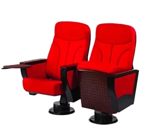 Modern Comfortable Fabric Armchair for Cinema Theater Seating for School Application