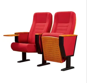 Modern Comfortable Iron Auditorium Chair Foldable Design Armrest Hospital School Home Office Commercial Furniture Outdoor Use