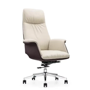 Modern Comfortable Office Executive Leather Chair Swivel Boss Chair Luxury Leather Seat Sillas Chair