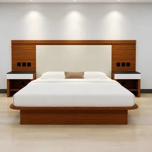 Modern Commercial Hotel Bedroom Furniture Set King Size Complete Bed Sets Plywood Eco Friendly Factory Direct China Guatemala