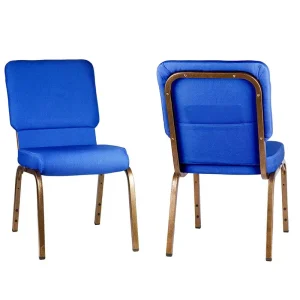 Modern Commercial Iron Interlocking Stackable Church Chairs Theater Furniture Foshan Factory Direct for Cinema