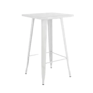 Modern Commercial Metal Top and Legs Bar Height Counter Table for Restaurant and Bars Used Bar Tables