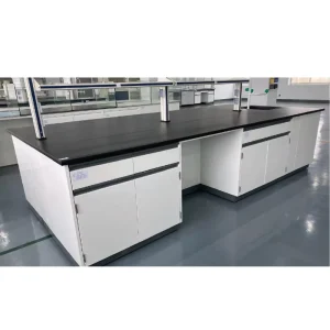 Modern Commercial School Hospital Use Chemistry Laboratory Furniture Work Bench Steel Lab Side Table Equipment Set 4 Drawers