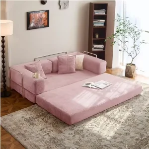 Modern Compressed Foldable Portable Soft Sofa Bed Bean Bag Sofa for Hotel Apartment Mall Living Room Furniture Set