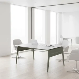 Modern Conference Table China Manufactured Office Furniture with Panel Wood Style
