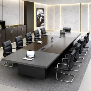 Modern Conference Table and Chair Set Wood Office Furniture for Hotel School Home Office Meeting Rooms Quality Meeting Desk
