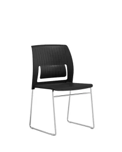 Modern Contemporary Design Ergonomic Office Chairs Convenient Comfortable Plastic Stackable for Meeting Room