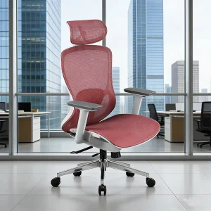 Modern Contemporary Mesh Adjustable High Quality Ergonomic Office Chair 3D PU Armrests Adjustable Lumbar Support Swivel Workshop