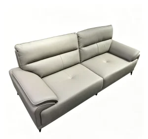 Modern Contemporary Three Seat L Shaped Sectional Sofa Set PU Leather Upholstery Modular Removable Washable Cover Space Saving