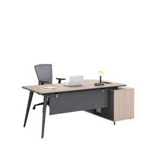 Modern Convertible Metal Office Desks Boss Desk Minimalist Executive Desk Manager and Supervisor Desk Large Conference Table