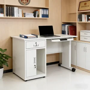 Modern Convertible Steel Office Desk Durable Drawers Modular Design Eco Friendly Easy Assembly Customizable Commercial Office
