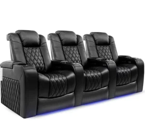Modern Couch Adjustable Headrest Home Couch Fabric Sofa Sets Movie Theater Chairs Multilocus
