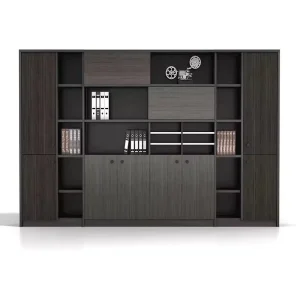 Modern Craft Office Furniture Filing Lockable Wooden Storage Cabinets with Drawers