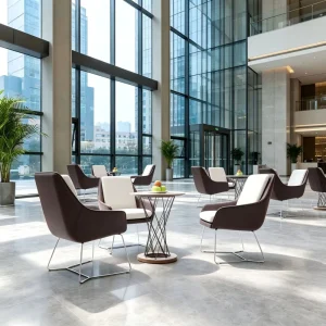 Modern Creative Design Negotiation Sofa Chair Reception Leisure Armchair for Hotel Bank 4S Store Corporate Lobby Sales Club