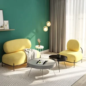 Modern Creative Designer Office Sofa Single Leisure Chair for Living Room Balcony Rest Area Reception