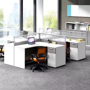 Modern Cubicle Modular Workstation Office Desk Partition Ergonomic Design Modular for Educational Institutes Escritorio