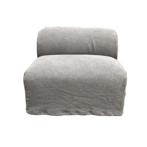 Modern Curved Back Leisure Accent Chair Soft Fabric Solid Wood Frame for Living Room Bedroom Dining Outdoor Gym Villa Park