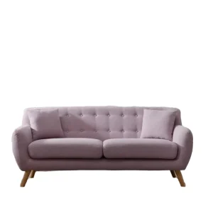 Modern Custom 3 Seater Sofa Bed Upholstered Solid Wood Frame Expandable for Living Room Bedroom Mall Apartment School Workshop