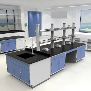 Modern Custom Hospital Laboratory Work Table with Sink Custom Biological Modular Lab Bench