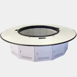 Modern Custom Multi Functional Oval Steel Conference Table for Office School Hospital Meeting Rooms