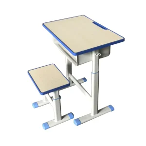 Modern Customizable ABS School Desk and Stool Set for Home Study