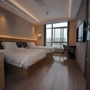 Modern Customized Size E0 Grade Plywood Hotel Room Furniture Sets with 10 year Warranty Free Replacement Upon Request