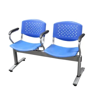 Modern Design 2 3 4 5 Seater Airport Waiting Chairs Plastic PU Bus Station Seats for School Hospitals