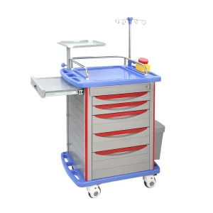 Modern Design ABS Hospital Trolley for Durable Emergency Care in Healthcare Facilities