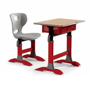 Modern Design Adjustable Metal School Chair and Table Sets for Classroom Study SONGYE Brand