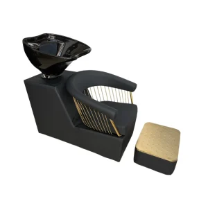 Modern Design Adjustable Shampoo Bowl and Chair Portable Hair Salon Furniture for Bathroom Use