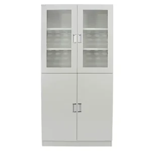 Modern Design Aluminum Epoxy Resin Powder Coated Knock Packing Storage Laboratory Safety Cabinet Hospital Adjustable