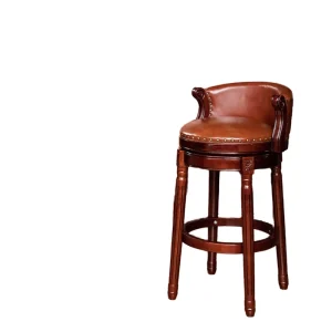 Modern Design American Style European Style Solid Wood High Legged Restaurant Furniture Bar Chairs and Stools