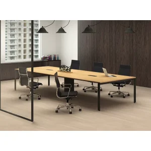 Modern Design Conference Room Tables Wooden Set 3 Meter Long 10 Person Office Meeting Table